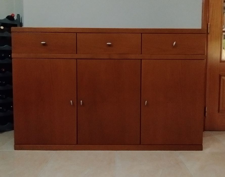 Mobília de sala jantar/estar em cerejeira