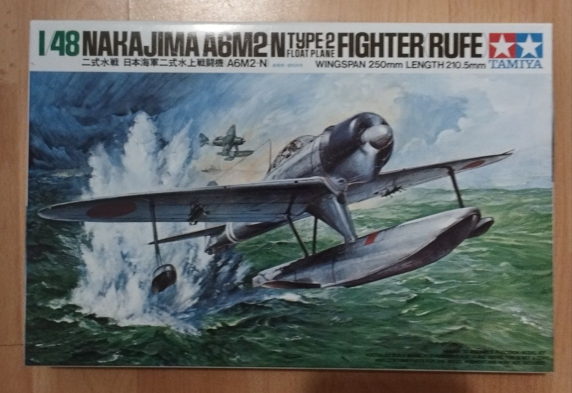 Model samolotu do sklejania Nakajima A6M2-N Type 2 1:48