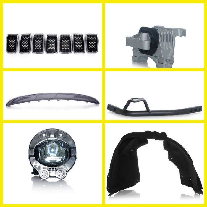 Підкрилок войлок Jeep Cherokee 68287923AC Джип Черокі 19+