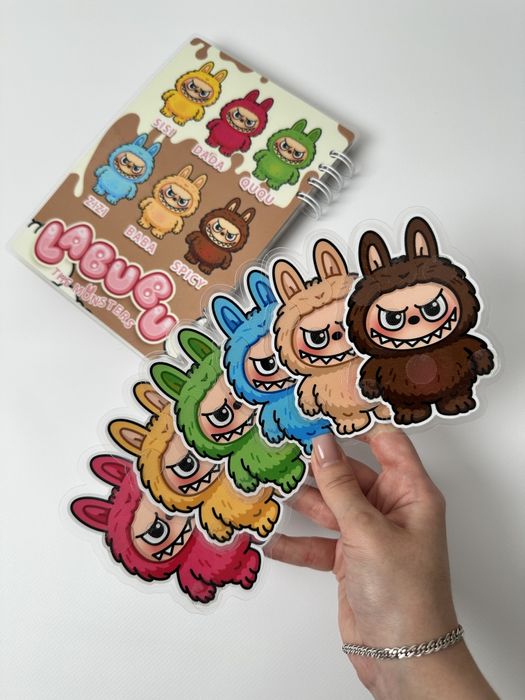 Альбом на липучках Labubu