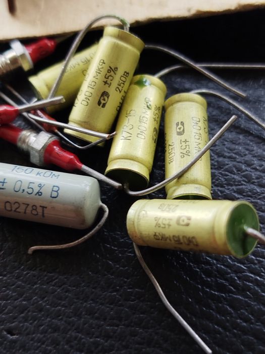 Резистори -конденсатори радянскіх часів