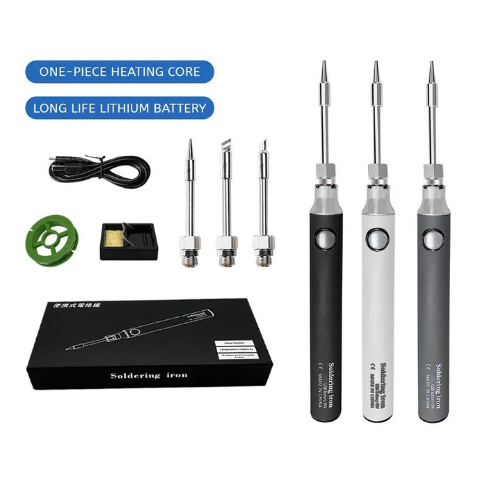 Паяльник беспроводной 8W, 5B USB, 330⁰-450⁰