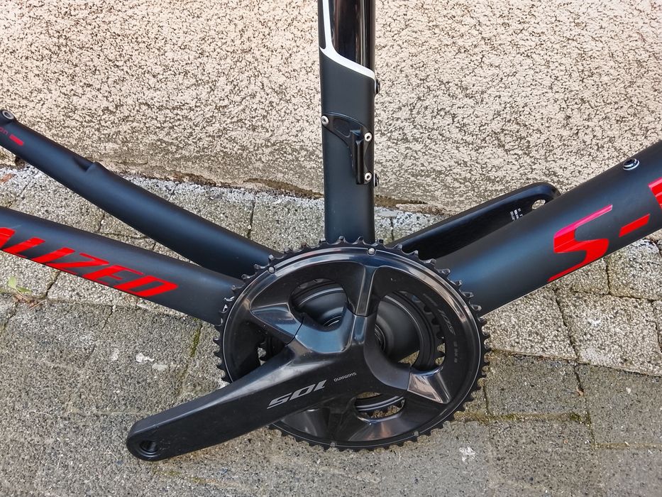 Nowa rama szosowa carbonowa specialized s-works pod tarcze,54 cm