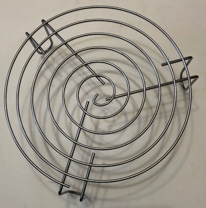 Тарелка стеклянная для микроволновки 28,5 см, роллер, подставка