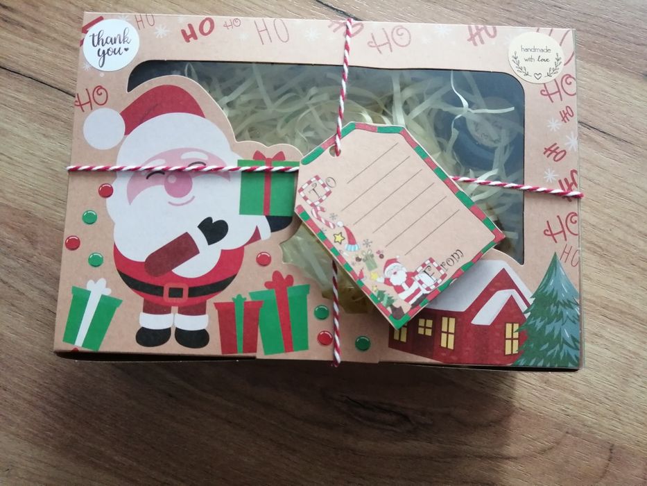 Świeczki sojowe, box prezentowy na święta.