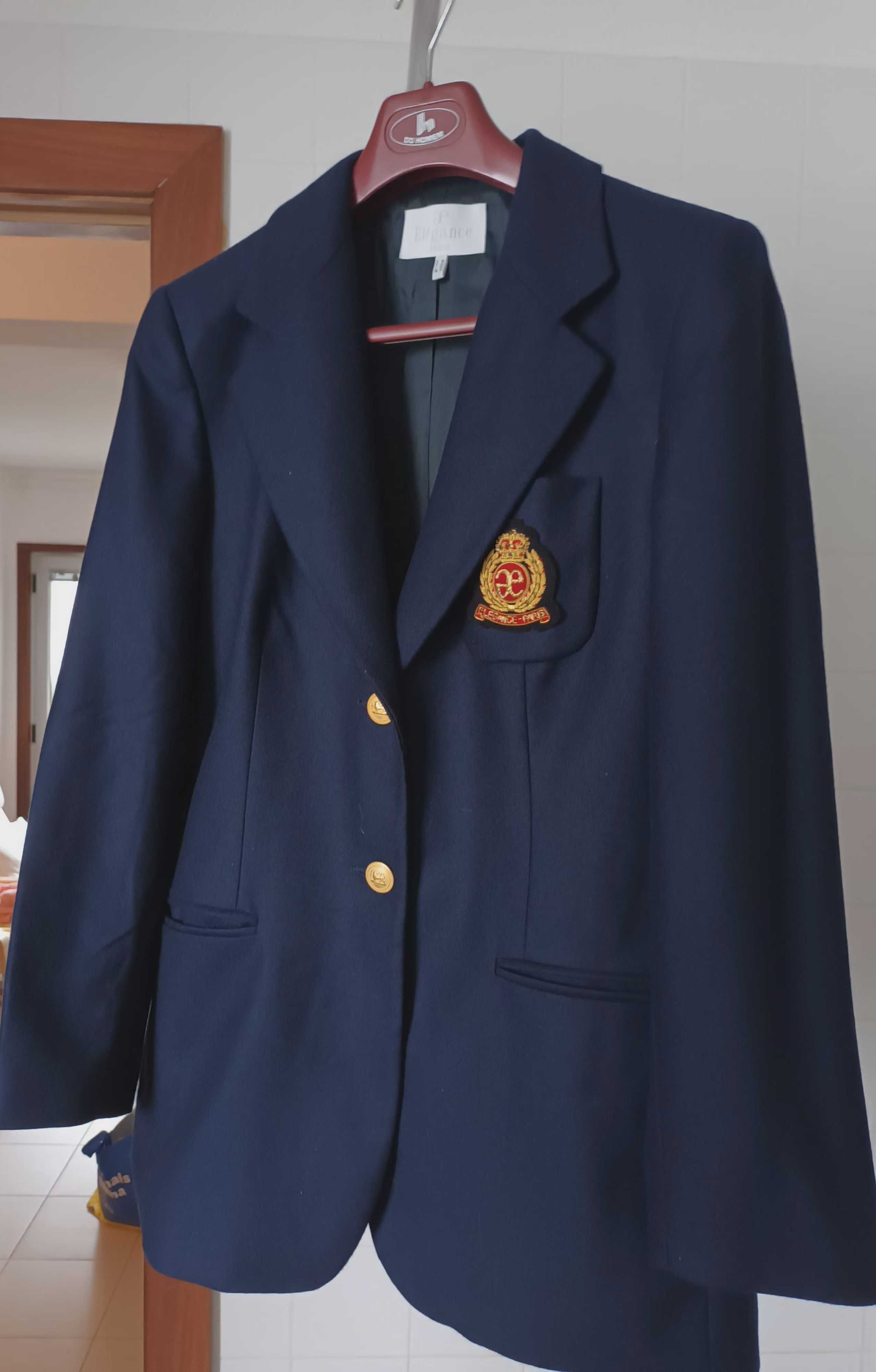 Blazer em lã e cachemira