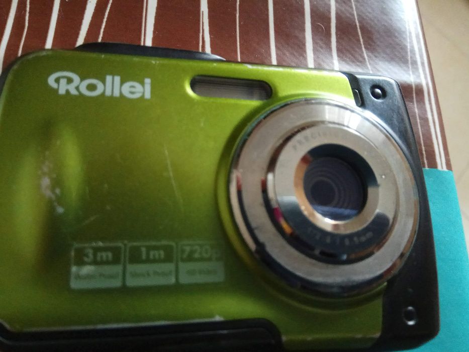 Máquina fotográfica aquática