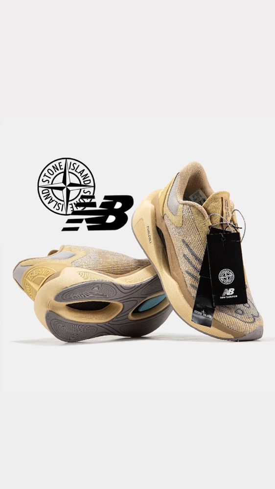 Кросівки New Balance FuelCell x Stone Island ньюбеланс колаб