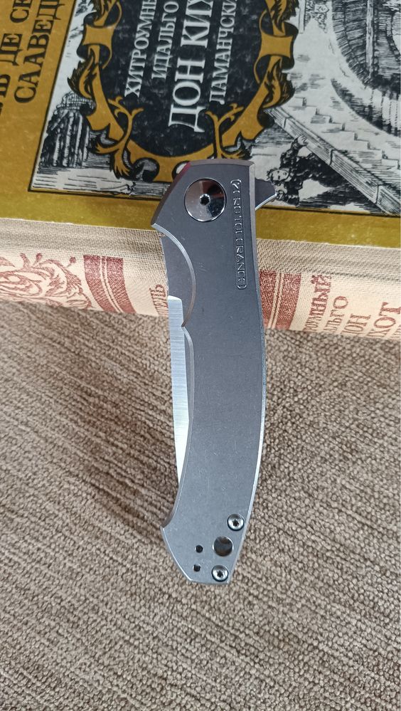 складний ніж Zero Tolerance 0450 Sinkevich KVT Titanium. Оригінал!