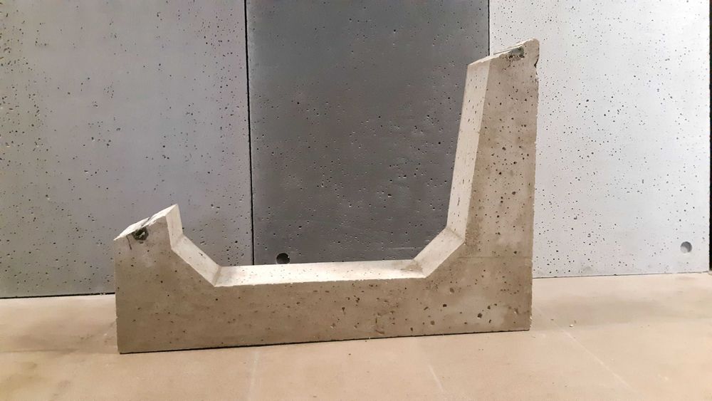 Konstrukcja, stojak, podpora betonowa do paneli fotowoltaicznych