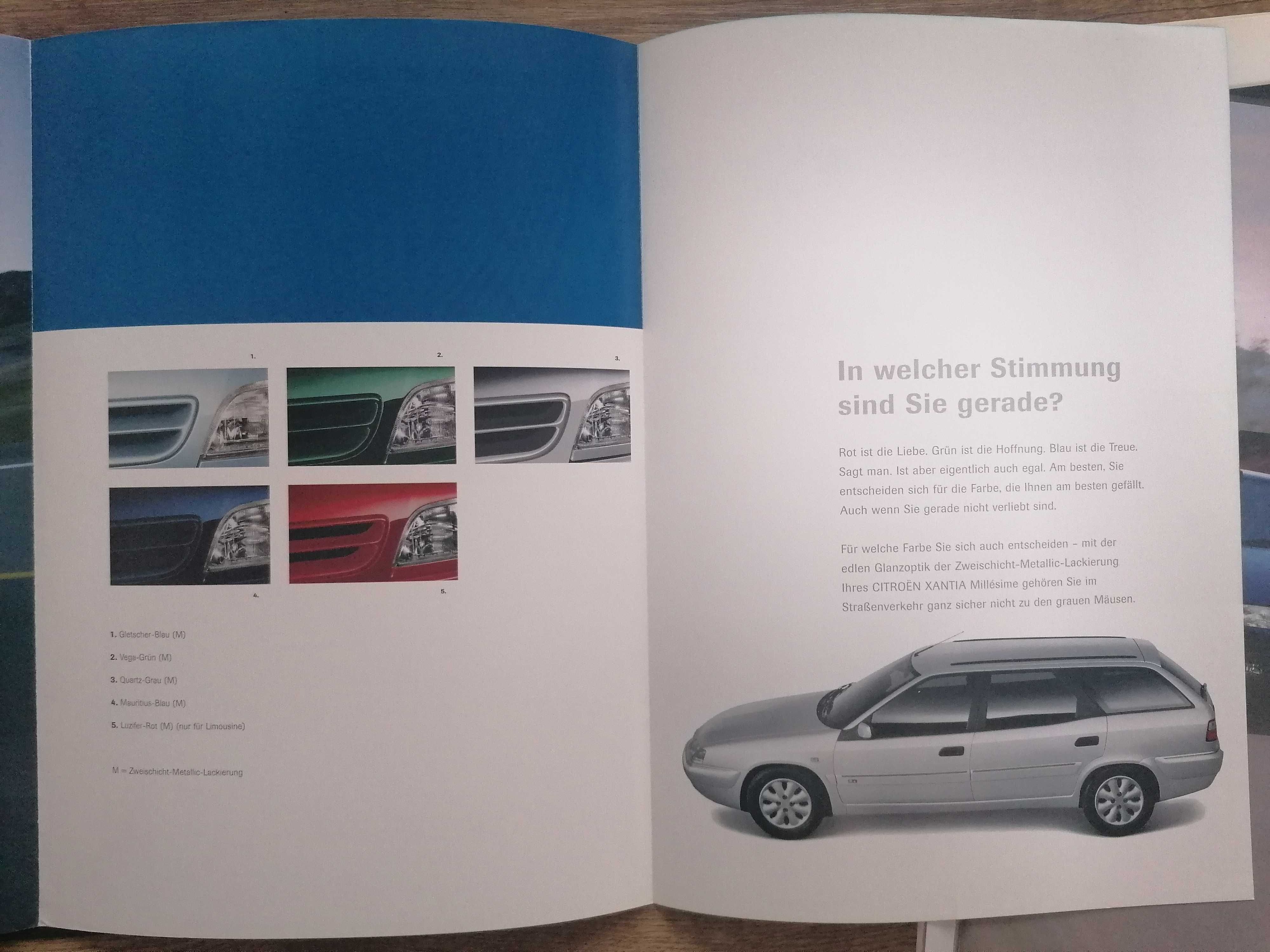 Prospekt Citroen Xantia "Millesime"