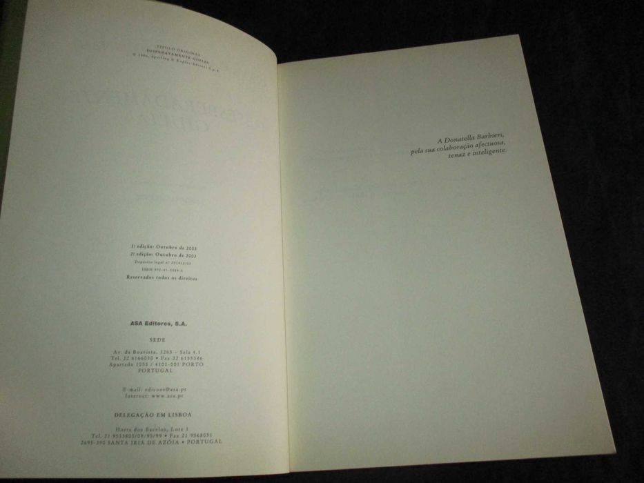 Livro Desesperadamente Giulia Sveva Casati Modignani