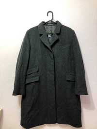 burberrys wool and cashmere coat grey vintage пальто тренч barbour