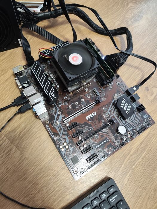 Материнська плата MSI b450 A Pro Max am4 ddr4