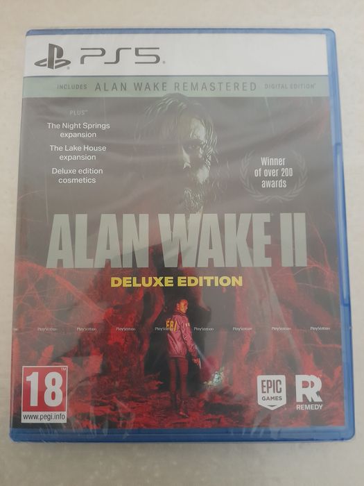 Alan Wake 2 (+Alan Wake remaster) ps5 новий