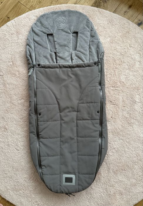 Cybex platinum Priam/Mios 2.0, 3.0, 4.0 Soho Grey śpiworek footmuff