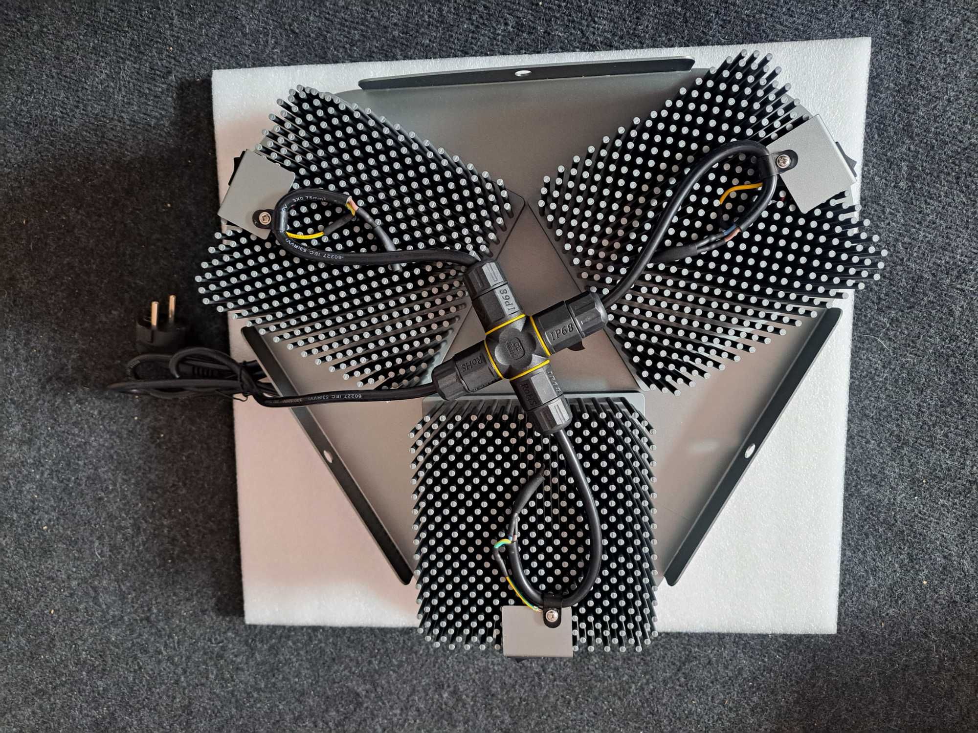 Agropad LED lampa ogrodnicza mocna wzrost roślin 680W