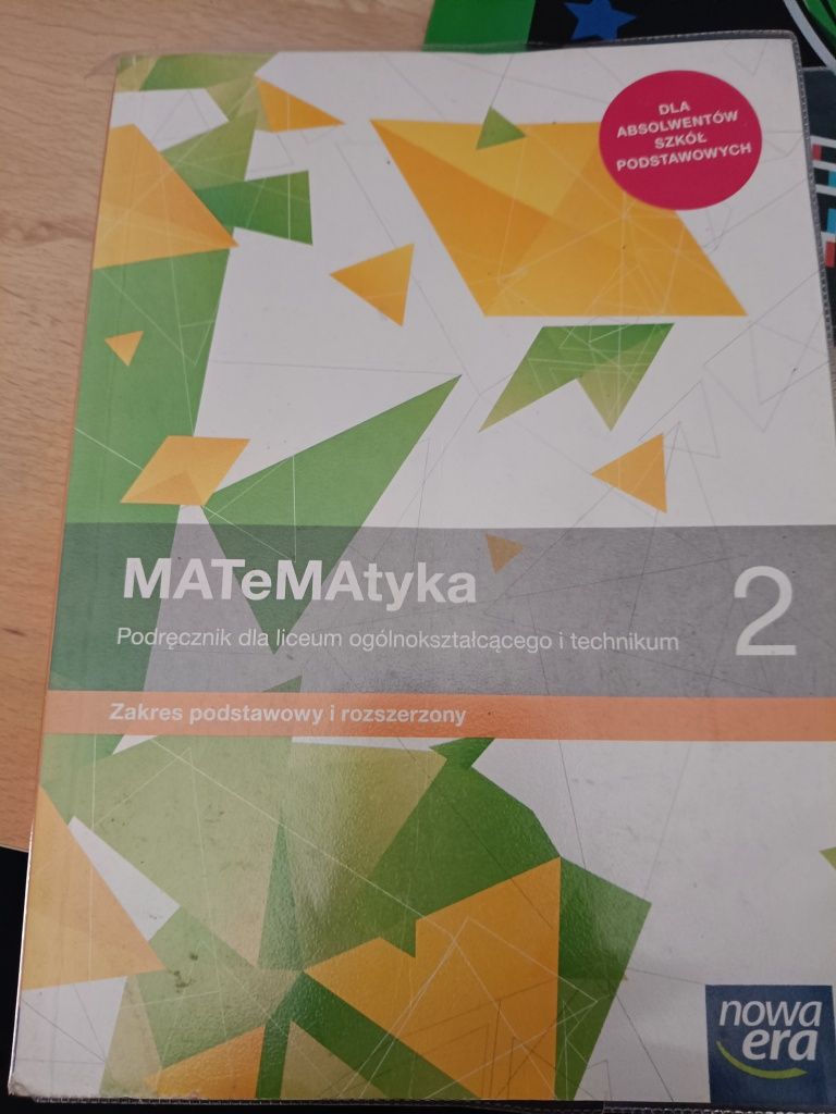 Matematyka podręcznik do liceum ogólnokształcące i technikum 2