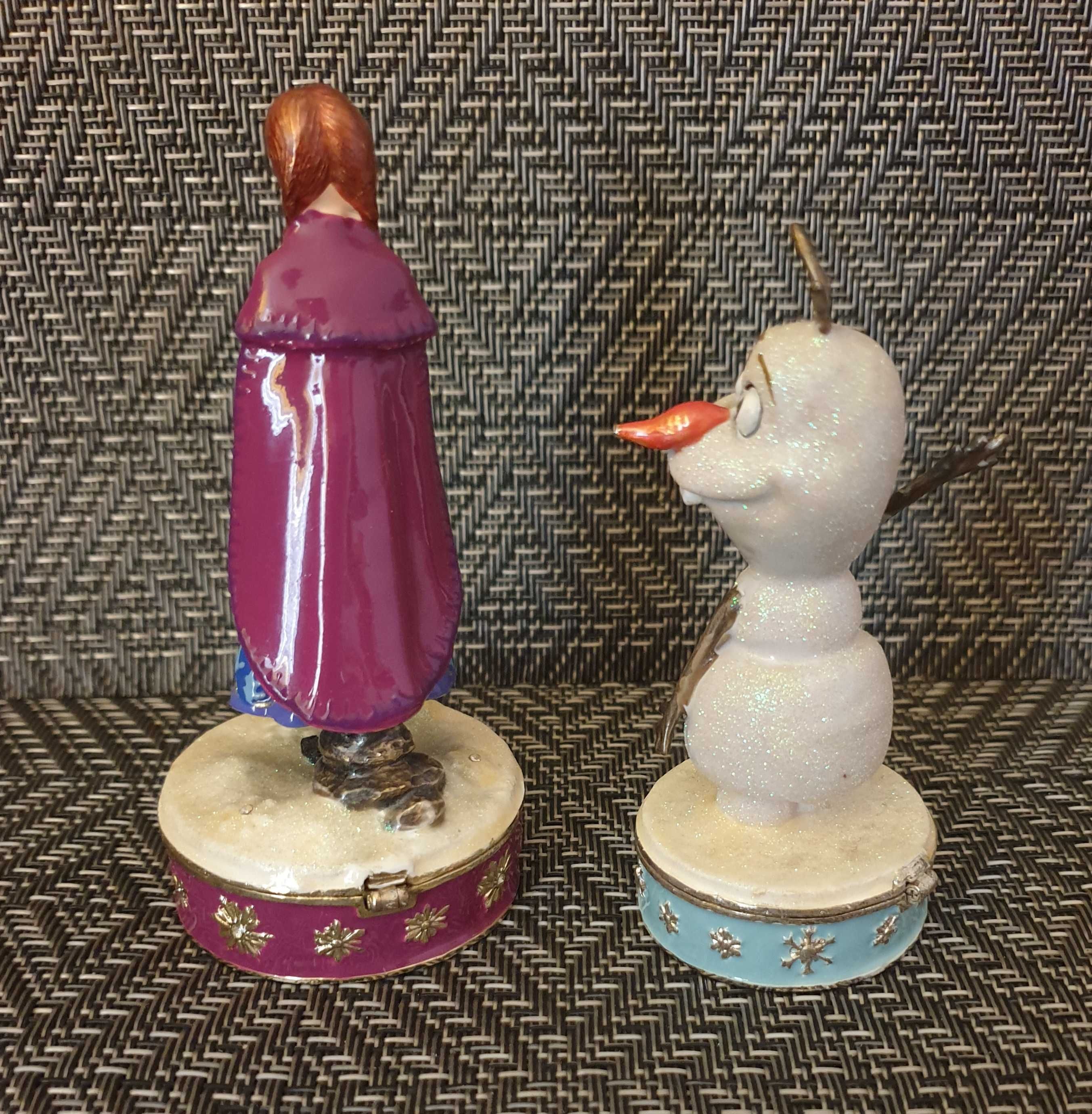 Figurka Olaf Anna Frozen Kraina Lodu puzderko szkatułka na biżuterię