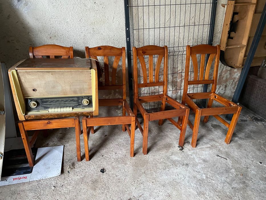 Krzesła do jadalni kuchni pokoju 4 szt.