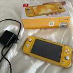 Nintendo Switch Lite Amarelo Semi Novo