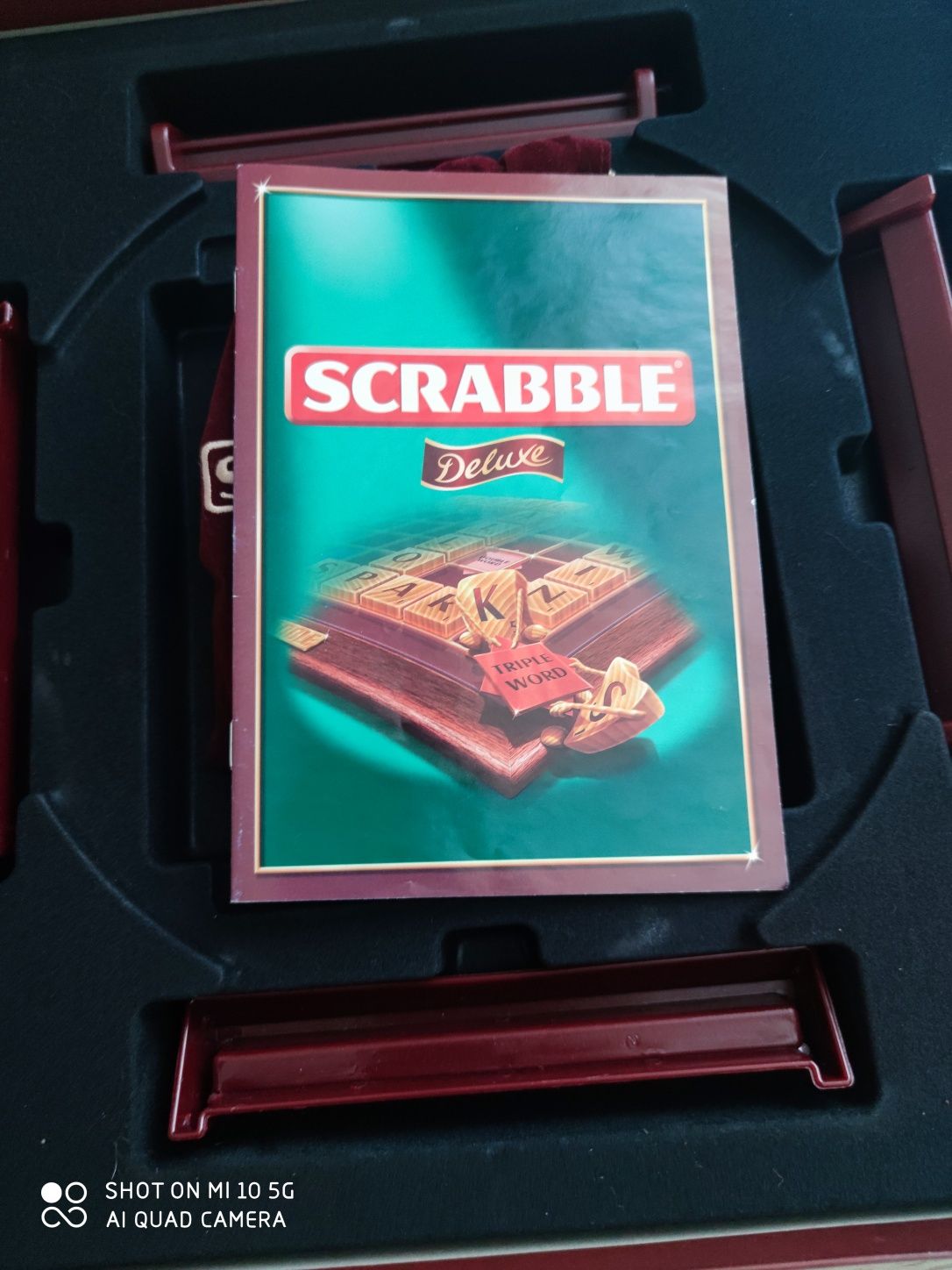 Scrabble deluxe UNIKAT