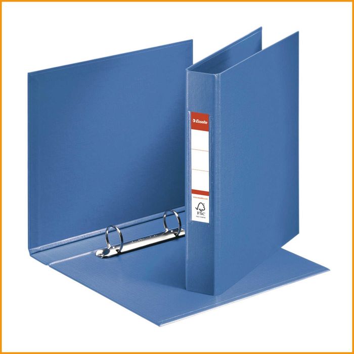 Segregator Nowy Esselte 14452, A4 wąski cienki (5,- szt.), niebieski