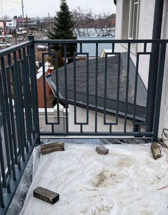 Перила стальные основы конструкционные. Ручная сборка