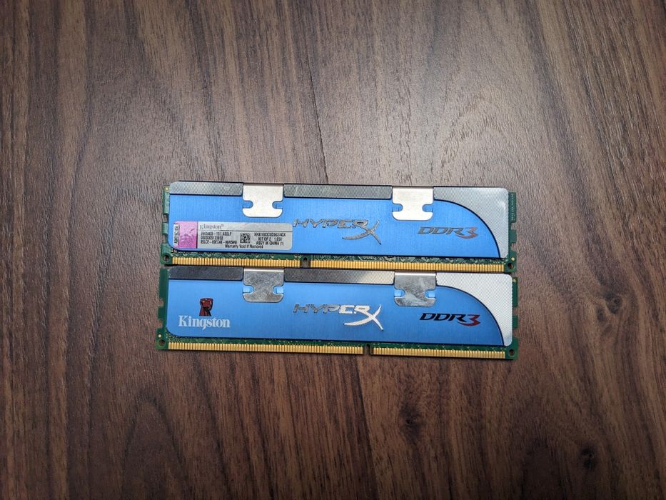 Kingston hyper x DDR3 2x4gb KHX1600C9D3K2/4GX