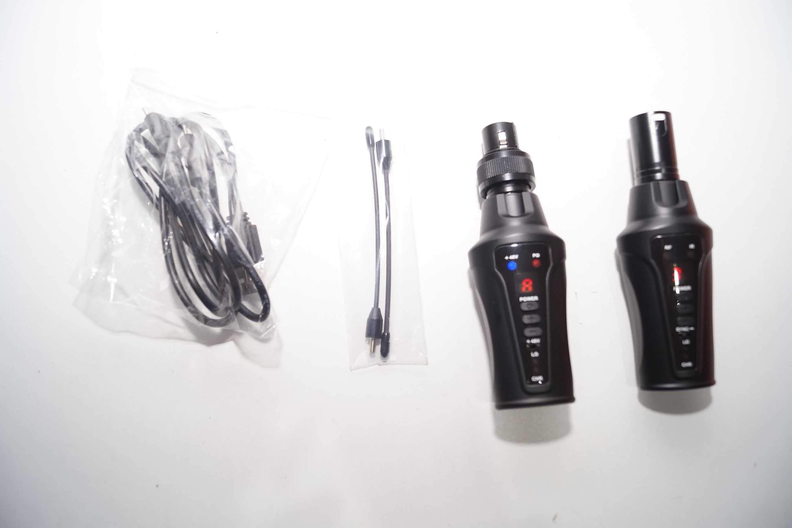 System mikrofonów bezprzewodowych UHF KIMAFUN Adapter mikrofonowy