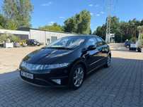Honda Civic LPG, piękna czarna, po dużym serwisie, nowe opony, nowy zbiornik LPG