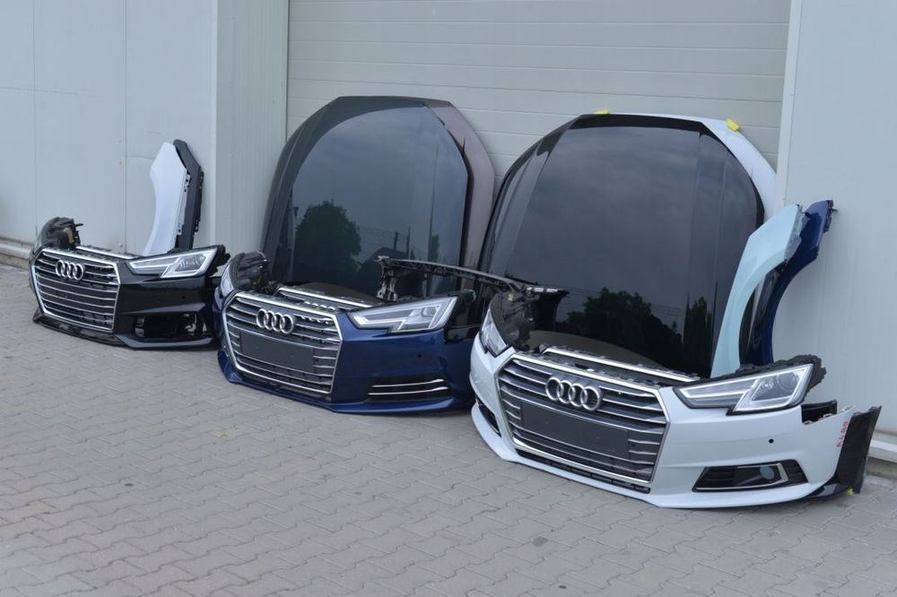 MASKA ZDERZAK BŁOTNIK LAMPA PAS AUDI A4 B9 8W 16-