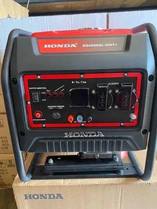 Інверторний генератор HONDA 4.5 кВт бензиновий, мідна обмотка.