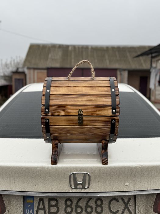 Міні бар бочка! Дерево