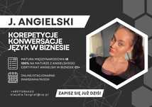 ANGIELSKI | Korepetycje / Konwersacje / Język w biznesie | WWA / PŁOCK