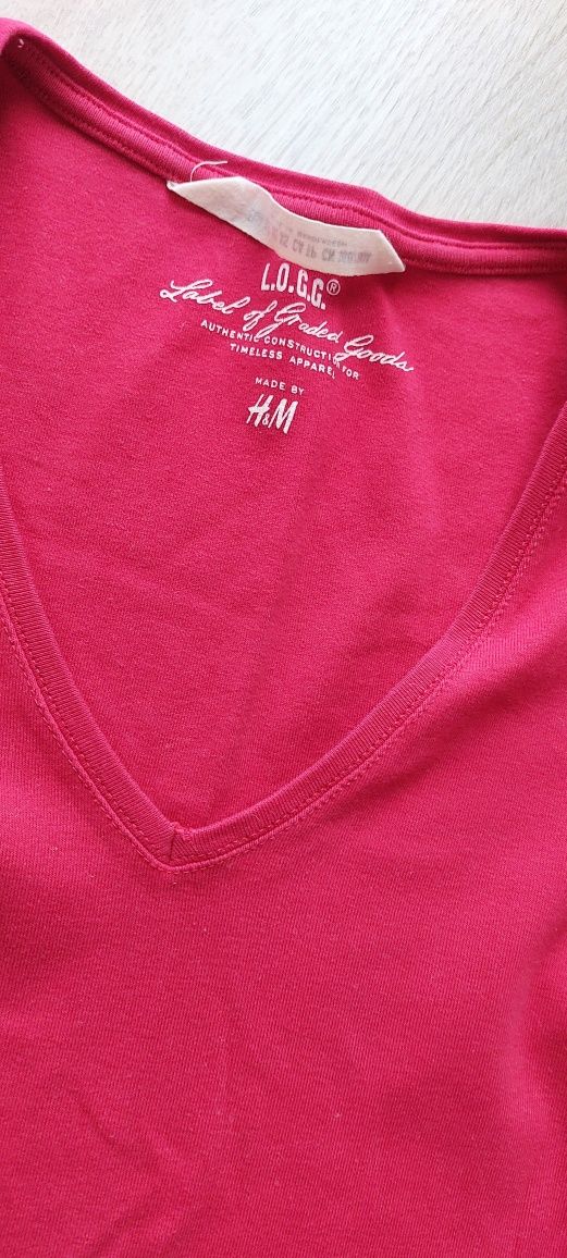 Bluzka różowa H&M