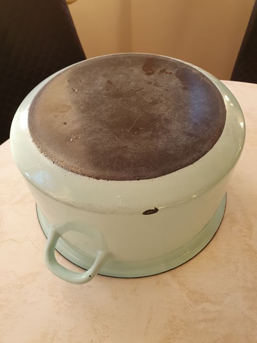 Garnek emaliowany duży