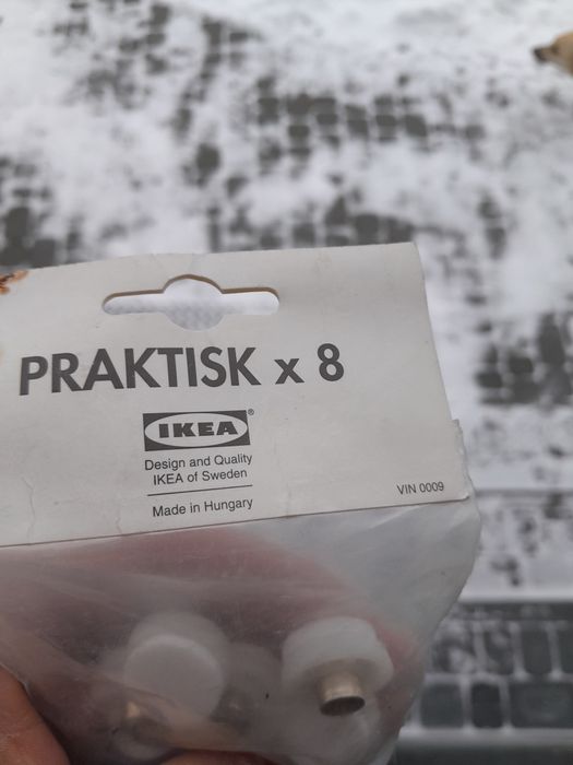 Ikea filc filce do krzesła krzeseł 8 szt nowe