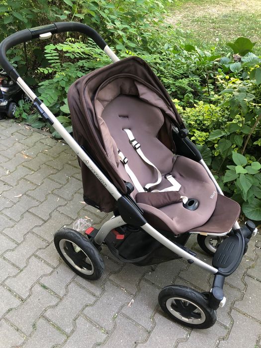 Wózek Maxi Cosi Mura zestaw 3w1 gondola, spacerówka , brązowy