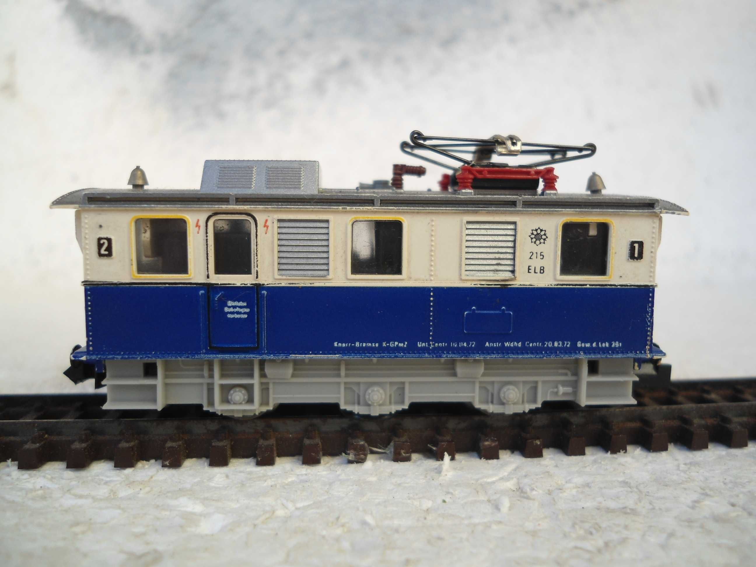 1:160 Fleischmann Locomotiva electrica limpa vias refª 7969