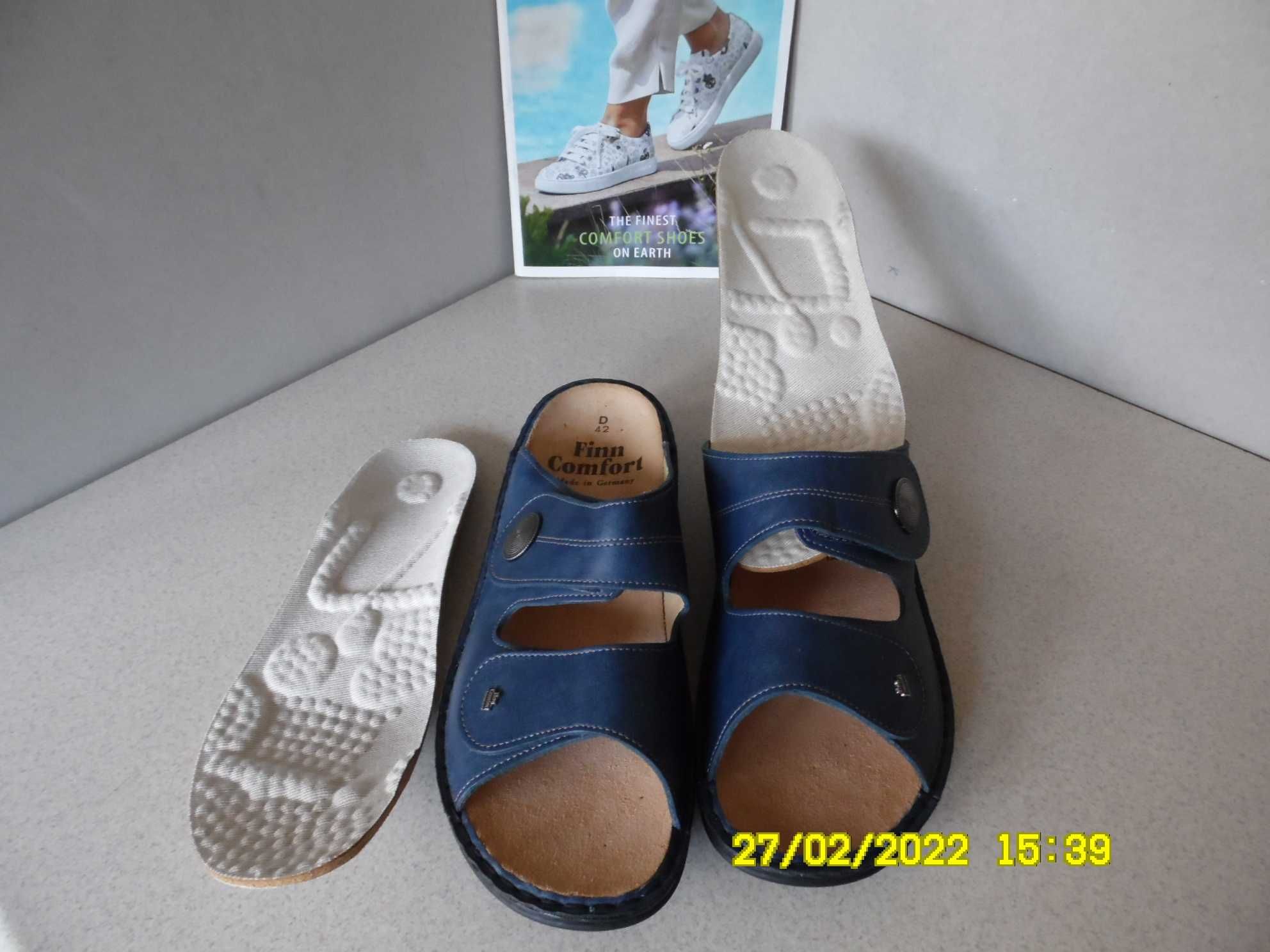 Nowe Finn Comfort - niemiecka marka,ceniona za jakość i wygodę obuwia.