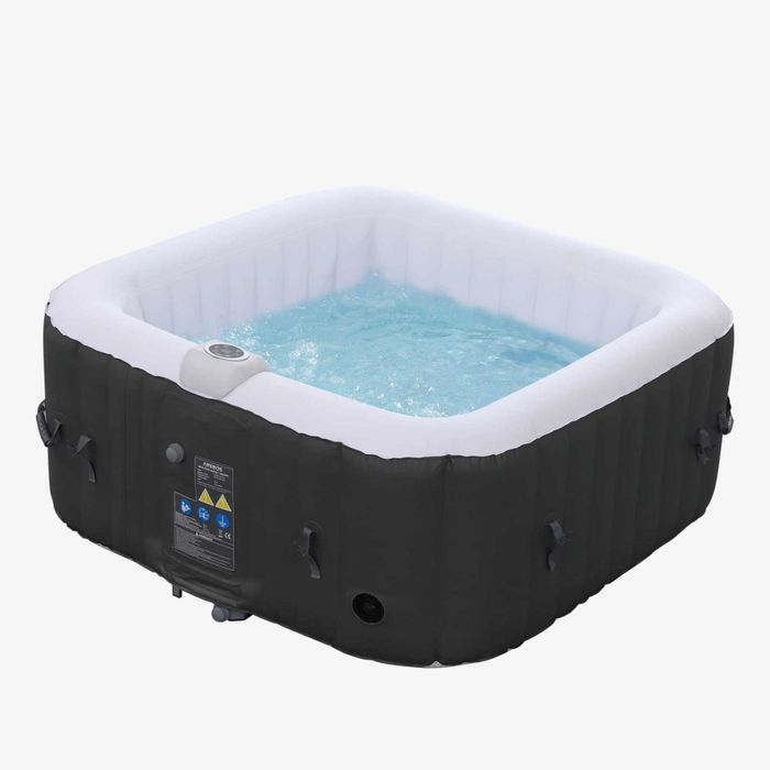Basen Spa jakuzzi Florence antracyt Arebos