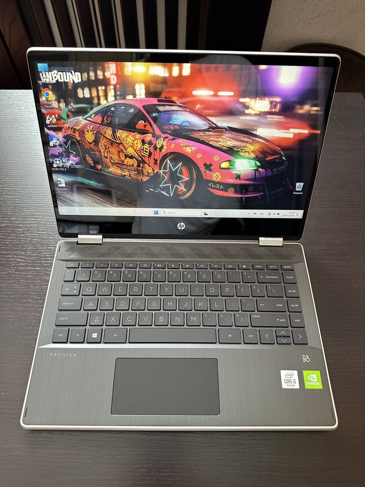 HP X360-dh100 14”touch/ i5-10210U/ 16GB DDR4/ 512GB SSD/  NVIDIA MX130