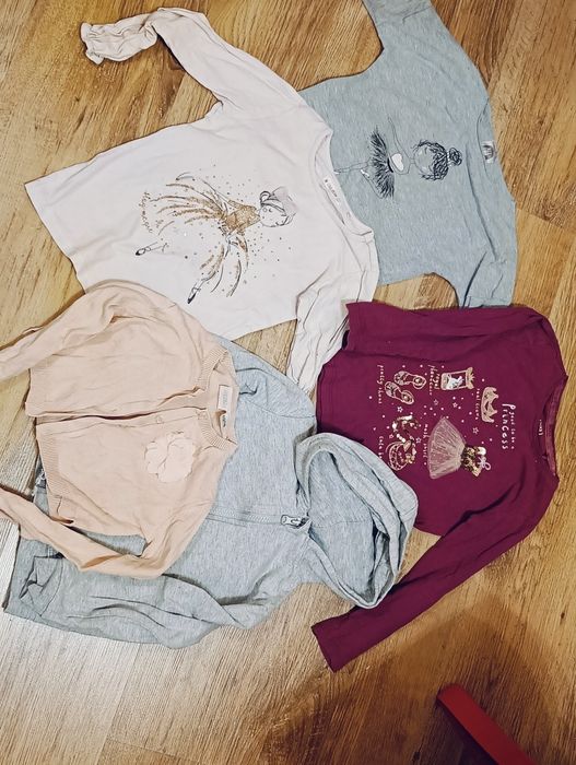 Zestaw bluzek dziewczęcych