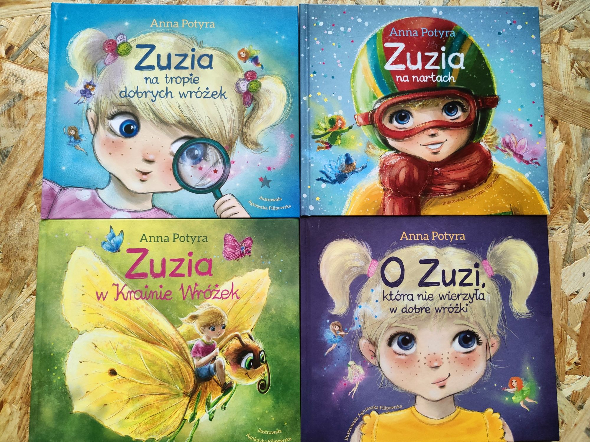 Zuzia Anna Potyra - pakiet 4 książek