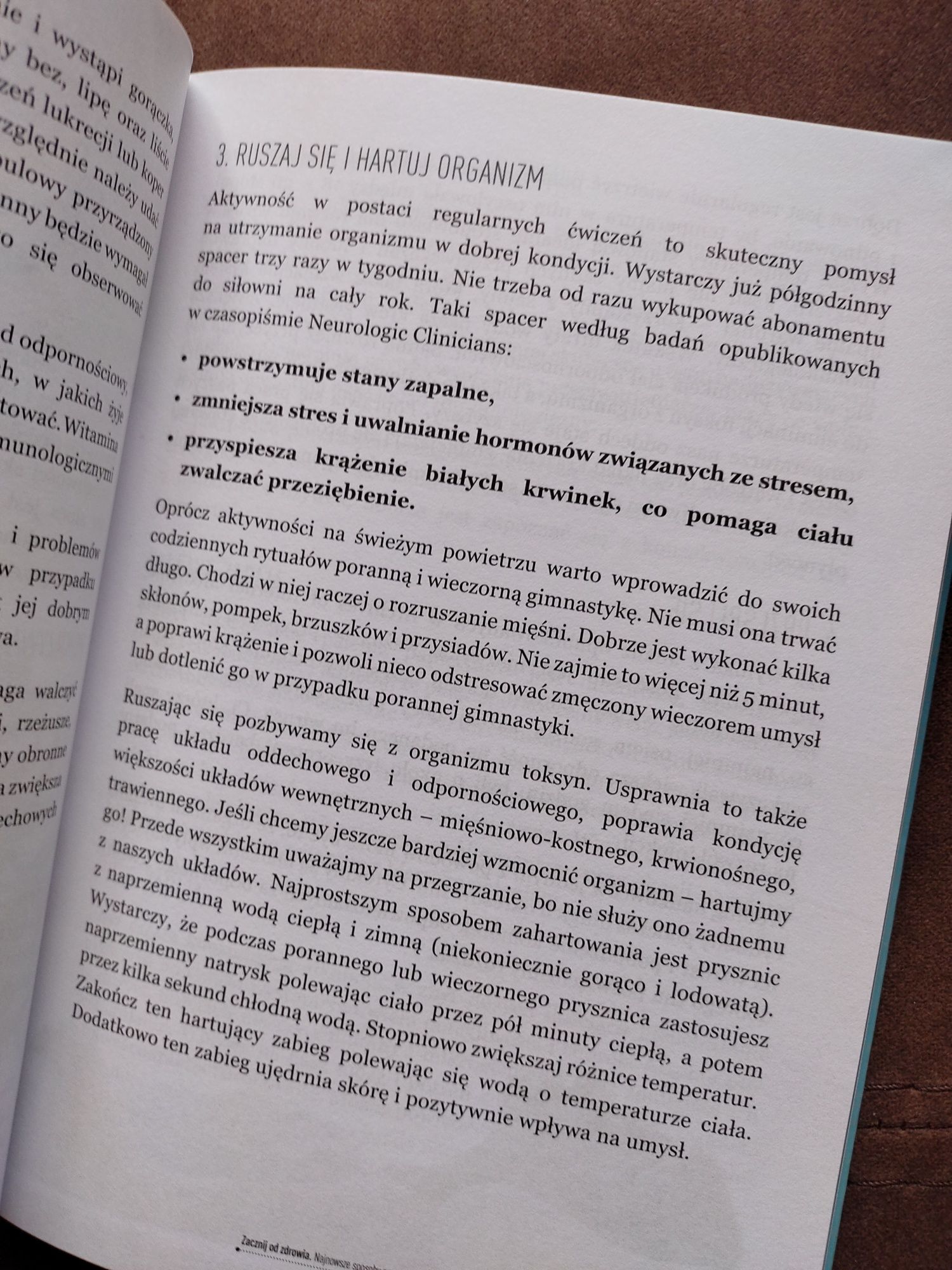 Książka Zacznij od zdrowia, najnowsze sposoby na  dolegliwości