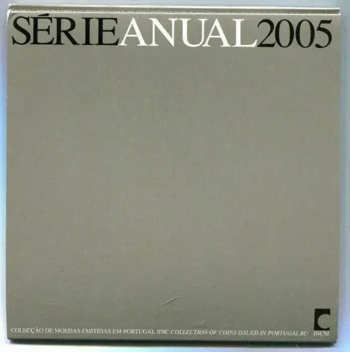 Portugal Serial Anual Moedas BU 2005 Estojo