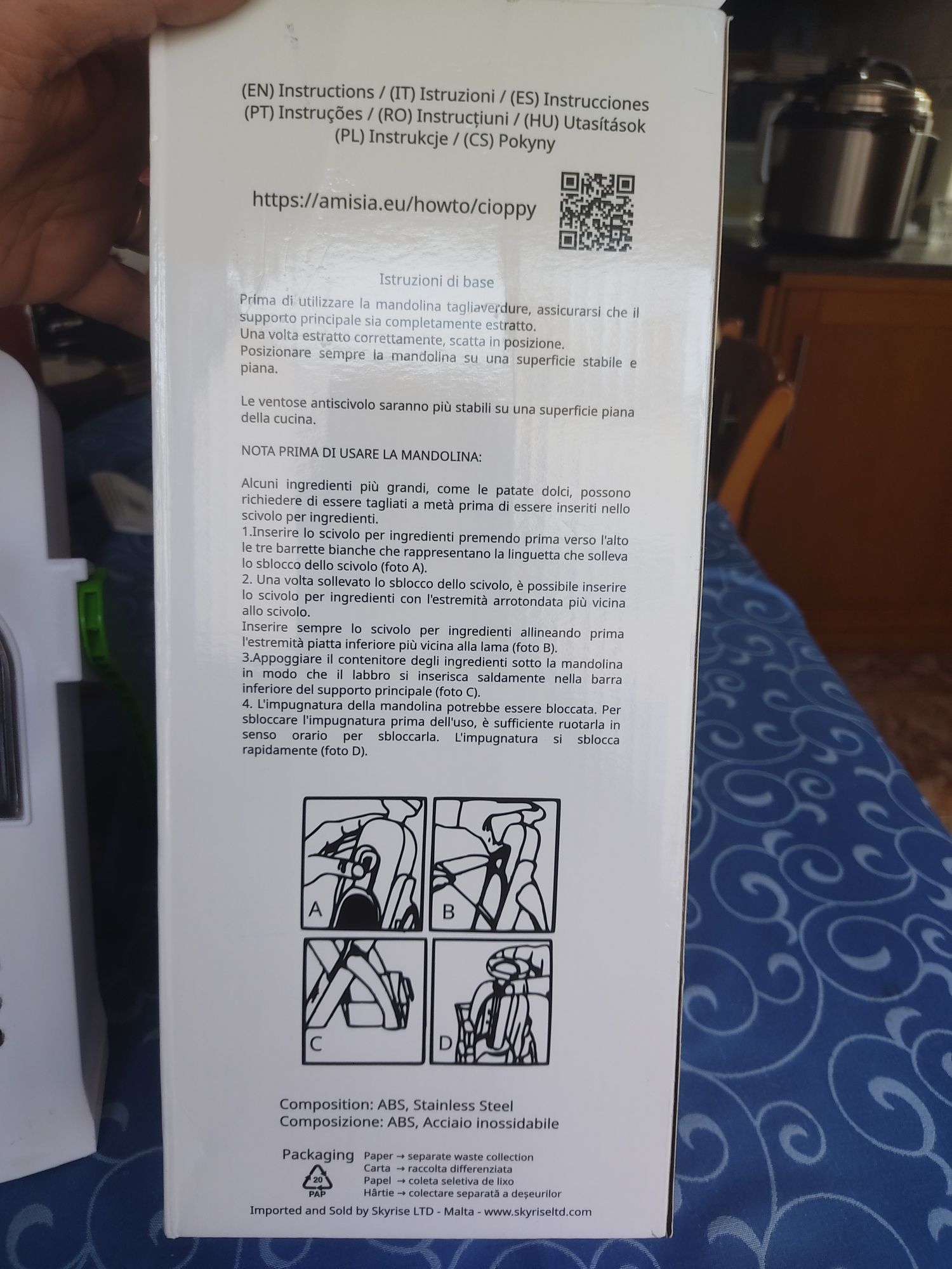 Ralador manual CIOPPY
