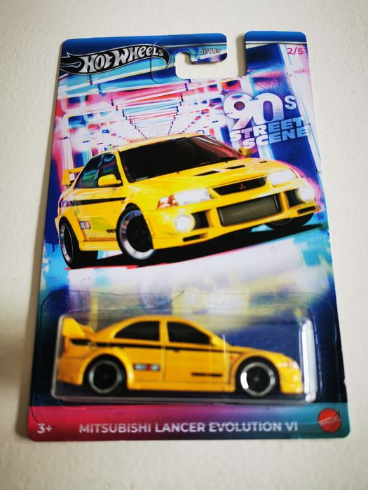 Mitsubishi Lancer Evolution VI 90s Street Scene Hot Wheels