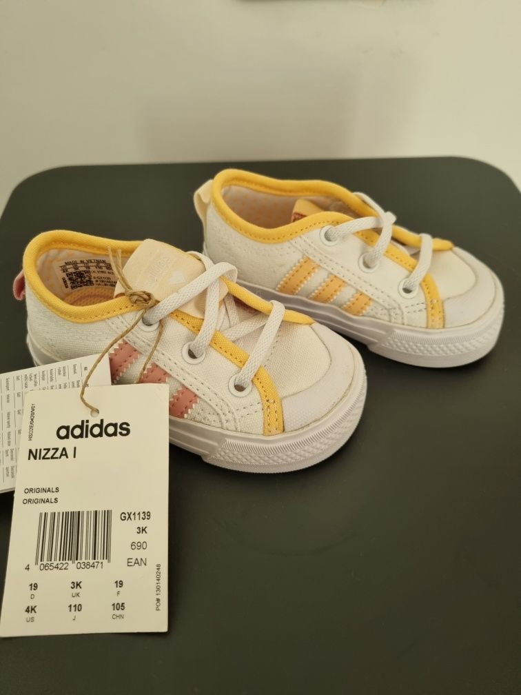 Adidas NIZZA I rozmiar 19 nowe